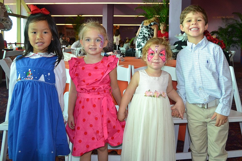 Roselyn Wagner, Hannah Ramos, Anabella and Dylan Recanatesi