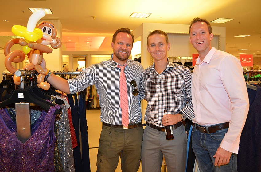 Dave Weiner, Dustin Stroth and Max Hannum