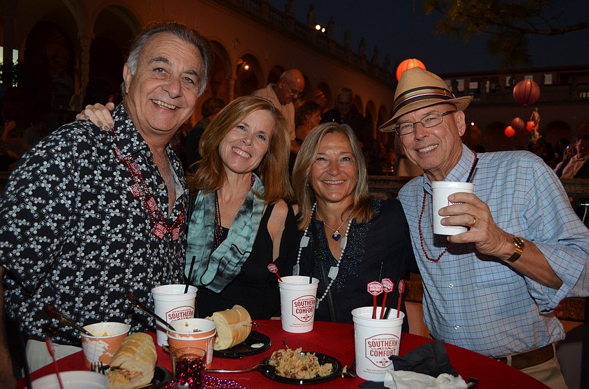 William and Debbie Whalen with Mary Ann and Gene Dillahunty