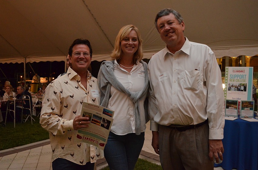 Chris and Brenda Whaley with Adam Tebrugge