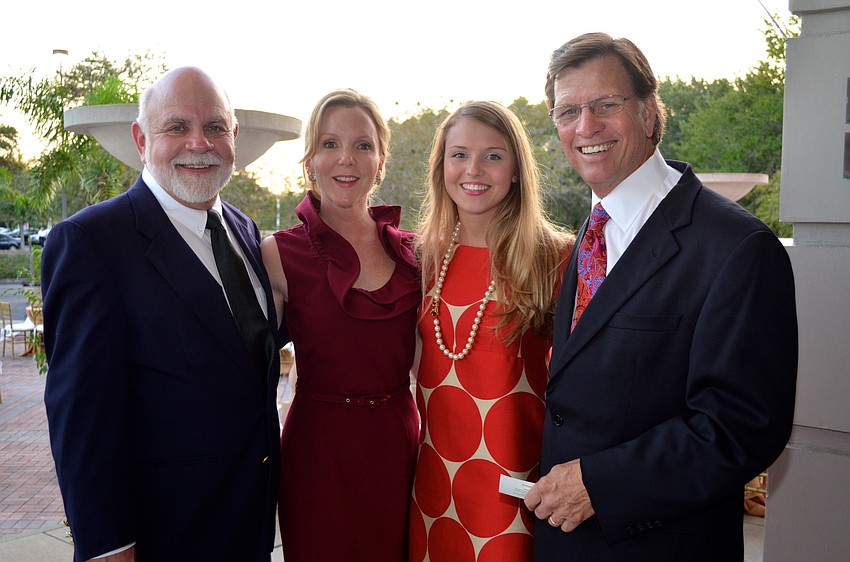 Edgar Wilson, Co-Chairwoman Michelle McKay, Amy Dodson and John McKay