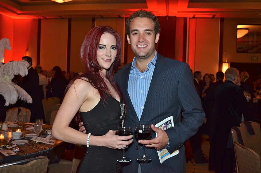 Olivia Wismer and Taylor Hall