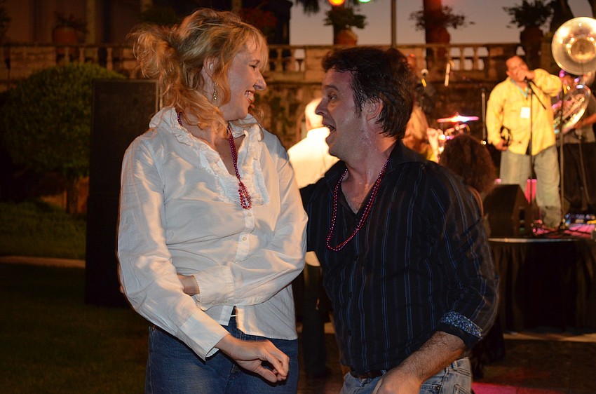 Lauren Wood and John Barron