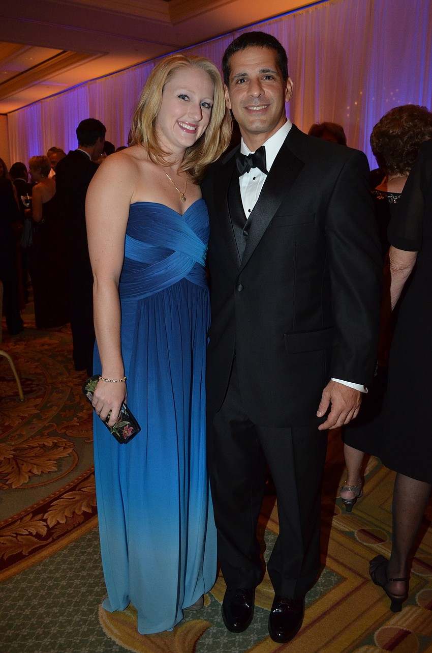 Amanda Wright and Peter Fernandez