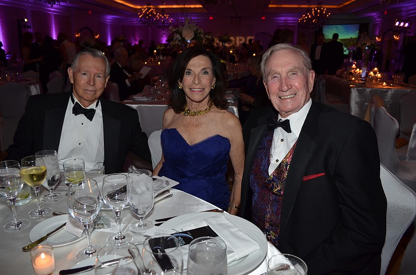 Douglas Wright, Brenda Landry and Howard Rooks