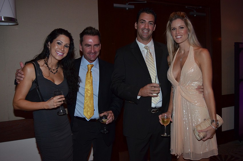 Mandy and Paul Yoder with Nick and Sara Ferguson