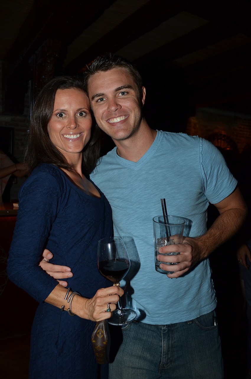 Shayna Zamikoff and Jared Serfozo