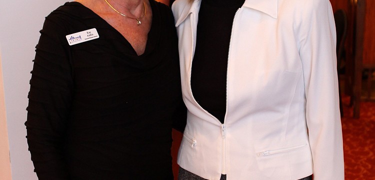 Kay Aidlin and Hillary Steele