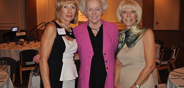 Chairwomen Susan Barnhill, Stephanie Shaw and Debbie Haspel