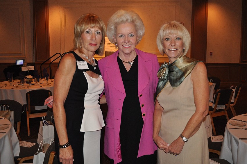 Chairwomen Susan Barnhill, Stephanie Shaw and Debbie Haspel