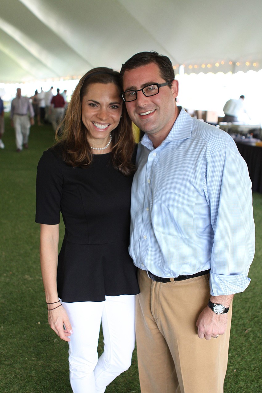 Chairs Gina and Shaun Benderson