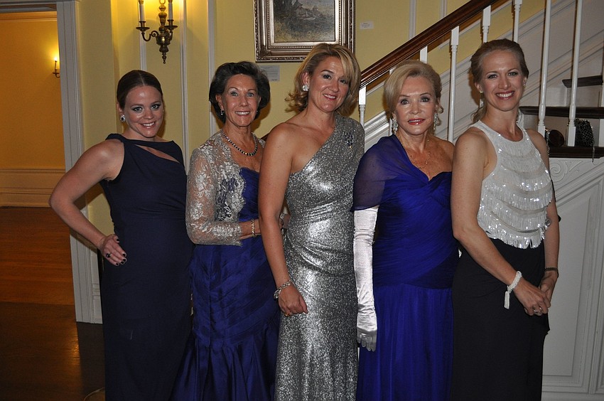 Chairwomen Janelle Beruff, Cornelia Matson, Pauline Joerger, Margaret Wise and Ariane Dart