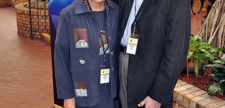 Chairwoman Lillian Brent and Dr. Robert Brent