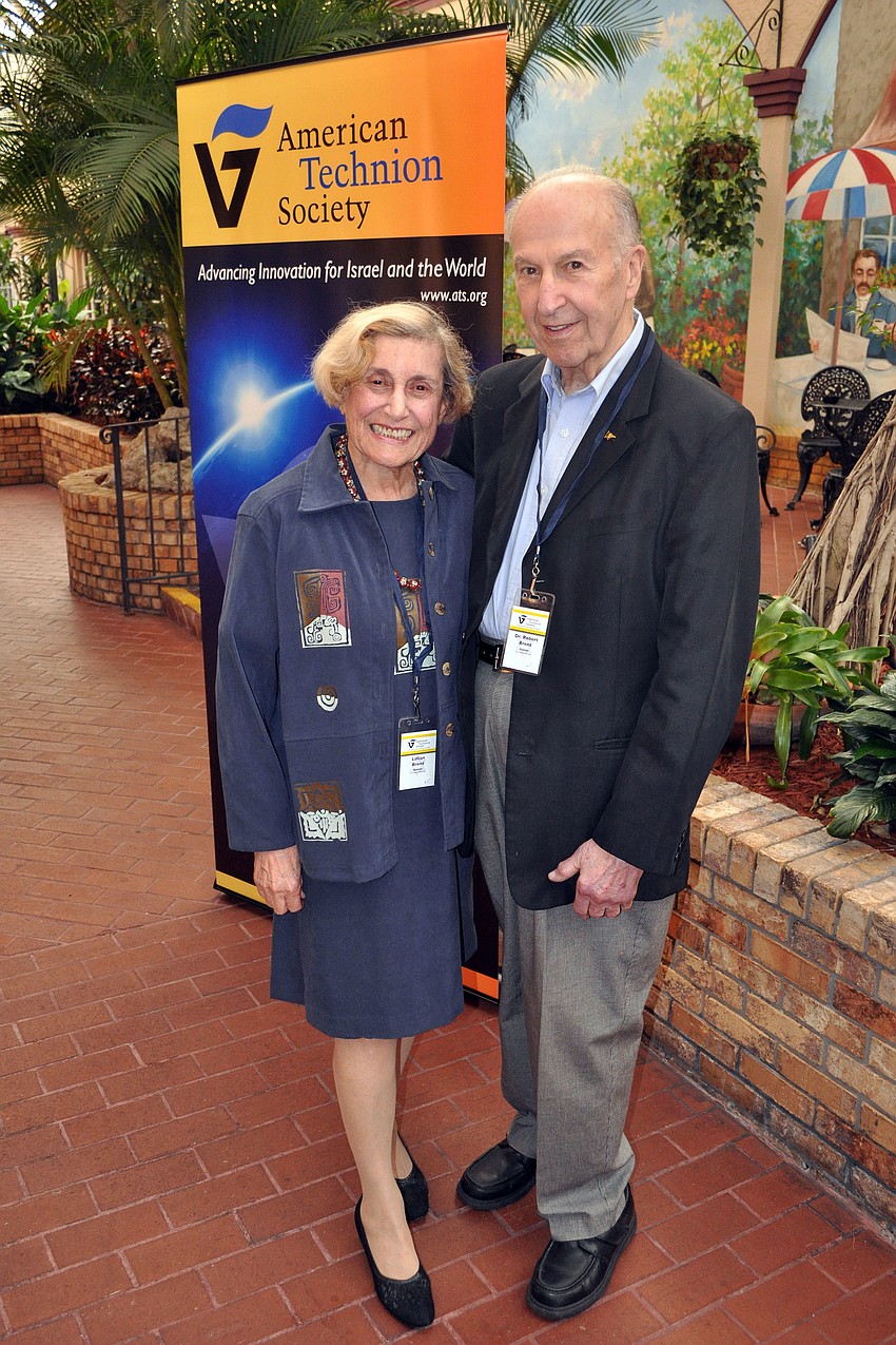 Chairwoman Lillian Brent and Dr. Robert Brent