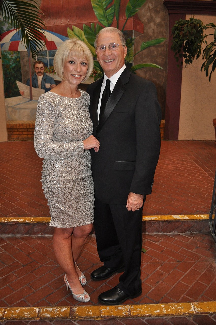 Honorees Debbie and Larry Haspel