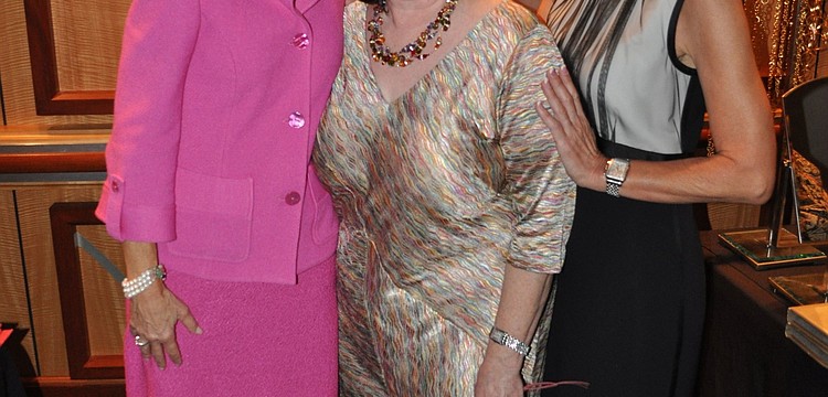 Chairwoman Jeanie Kirkpatrick, Denise Williams and Saly Schule