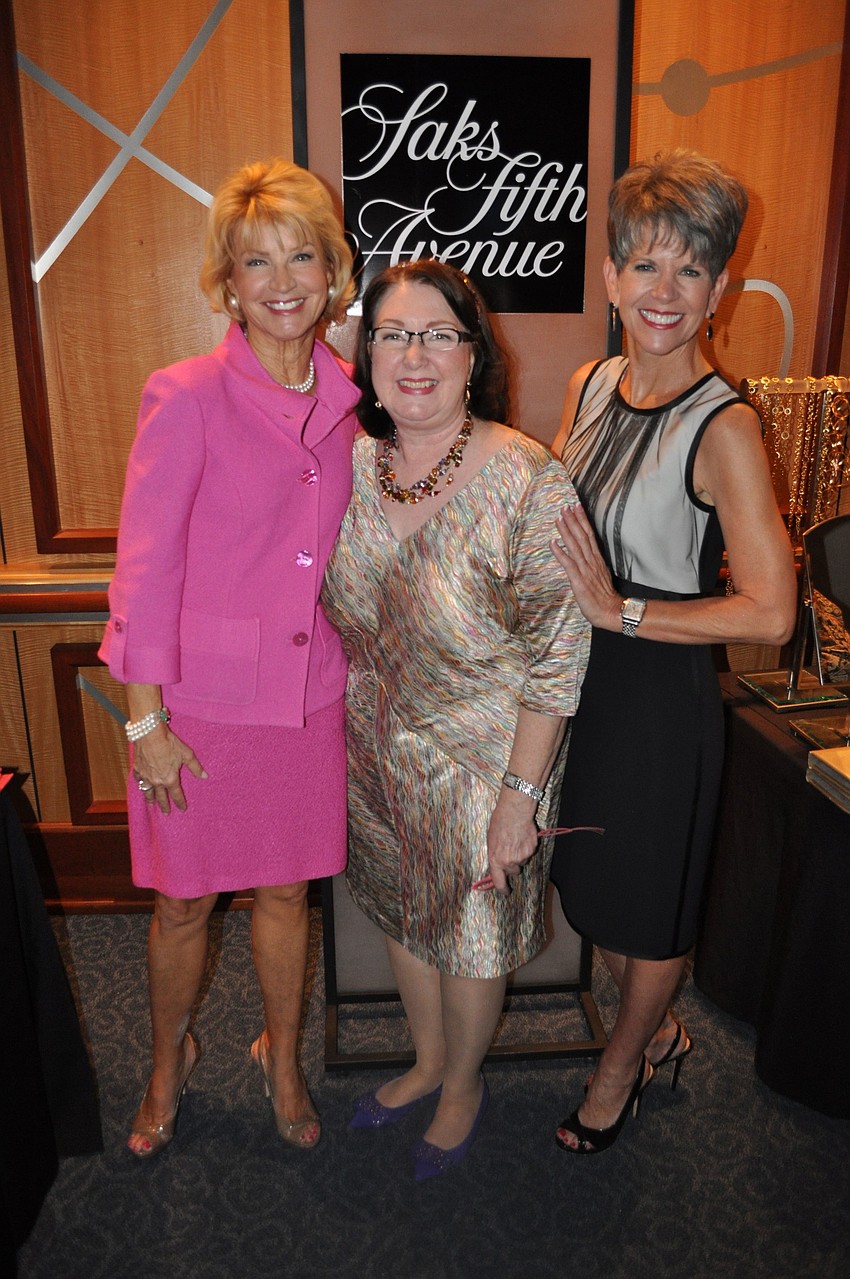 Chairwoman Jeanie Kirkpatrick, Denise Williams and Saly Schule