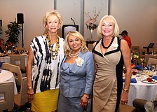 Chairwomen Bert Minot, Ida Zito and Chris Sancin