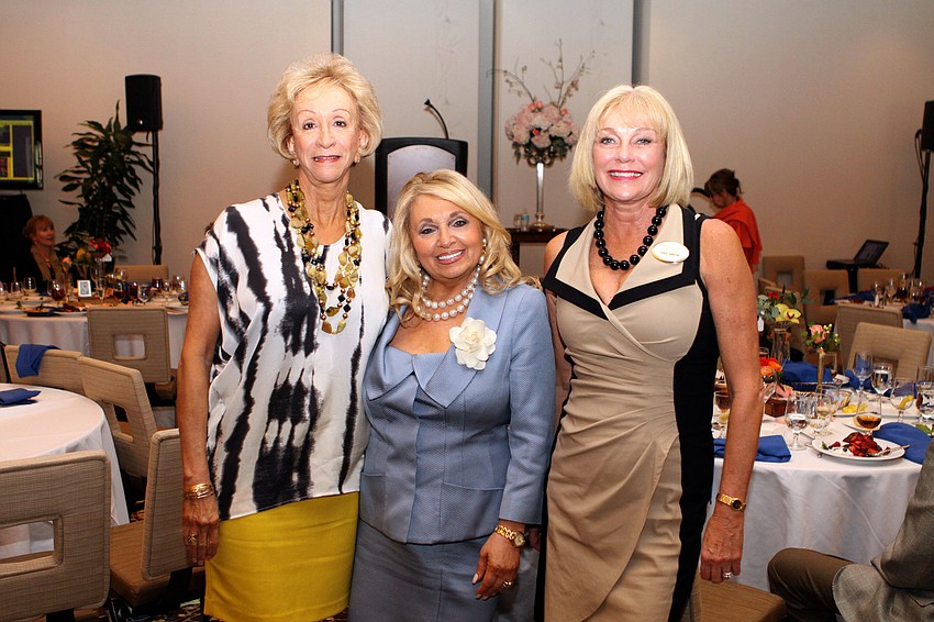 Chairwomen Bert Minot, Ida Zito and Chris Sancin