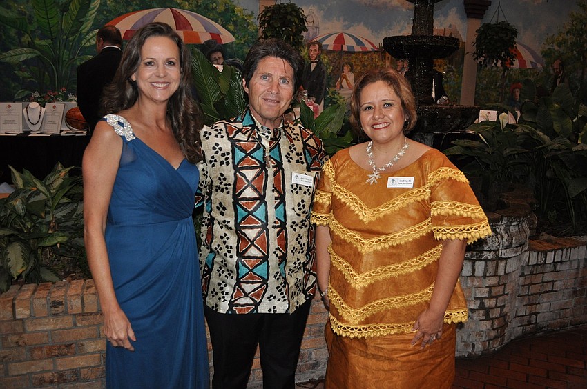 Chairwoman Rhonda Pecoraro with fellow founders Dr. Joseph Pecoraro and Dr. Vilma Vega