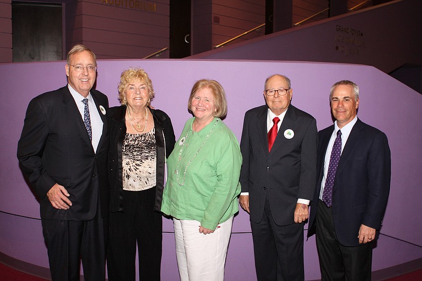 Paul Purcell, Trudi Caruso, Patti Purcell, John Caruso and Jay Logan represented presenting sponsors Robert W. Baird & Co.