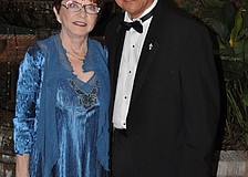 Honorees Kathy Schersten and Deacon Humberto Alvia