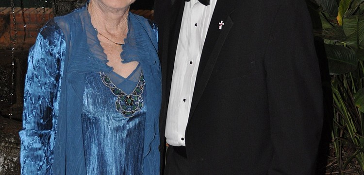 Honorees Kathy Schersten and Deacon Humberto Alvia