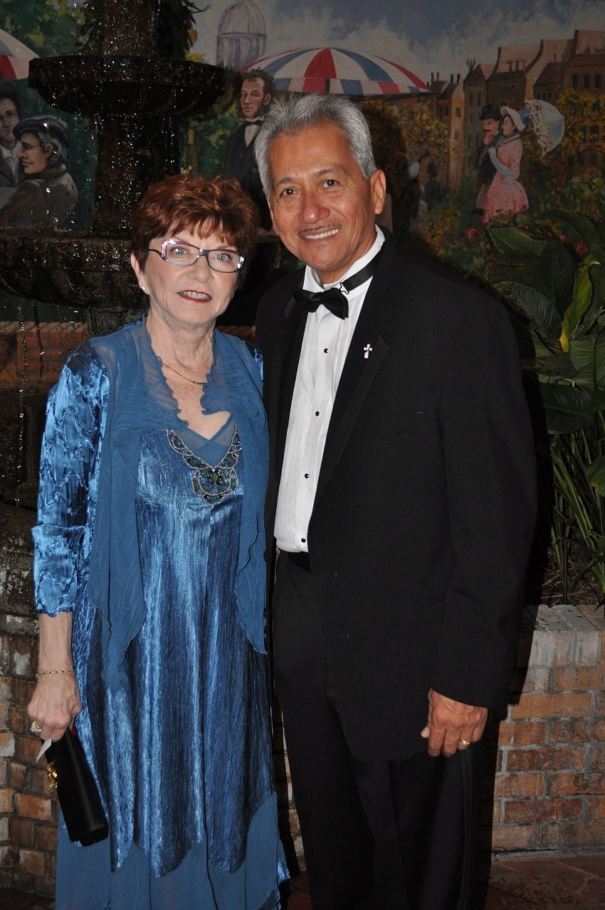 Honorees Kathy Schersten and Deacon Humberto Alvia