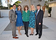 Chairmen Dr. Hardy Schwartz, Dr. Allison Silver, speaker Lizz Winstead, chairmen Dr. Krista Toomre and Dr. Harold Johnson