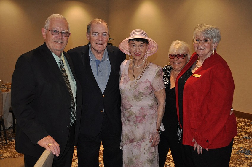 Bill Scott, Dan Garde, Gloria Juhn, Ortraud Scherer and Valeri Scott