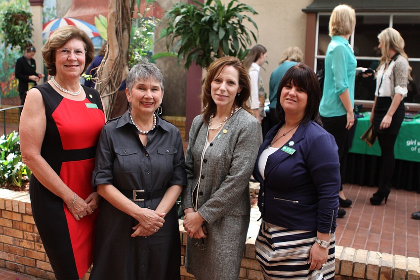 Chairwomen Sue Stewart, Georgia Court, author Stacy Cordrey and chairwoman Stacey Carbone