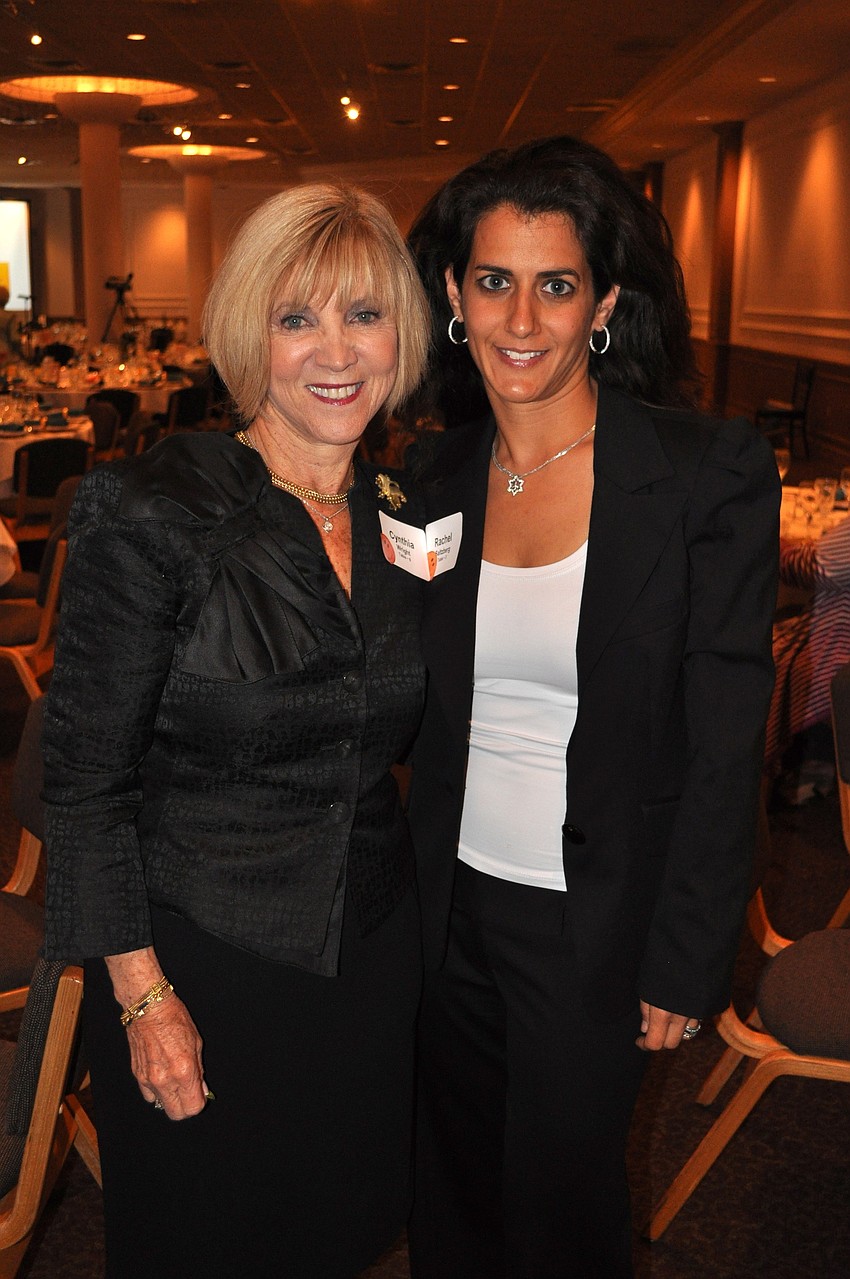 Chairwomen Cynthia Wright and Rachel Saltzberg