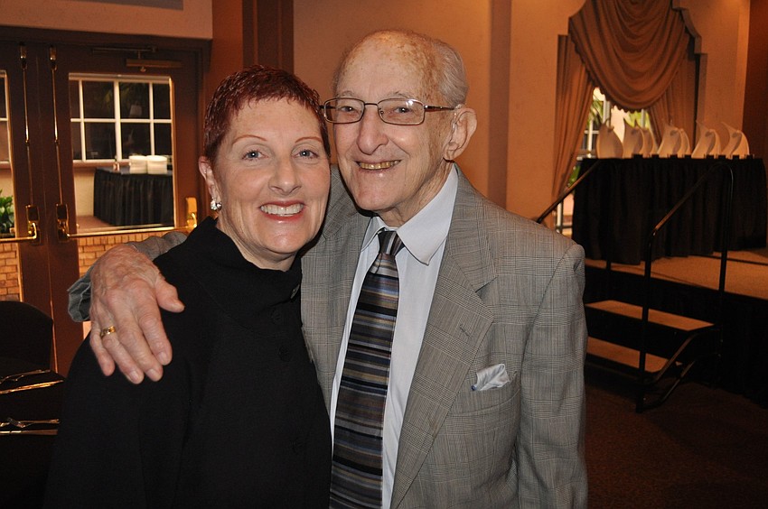 Darlene Arbeit with Sidney Fagin