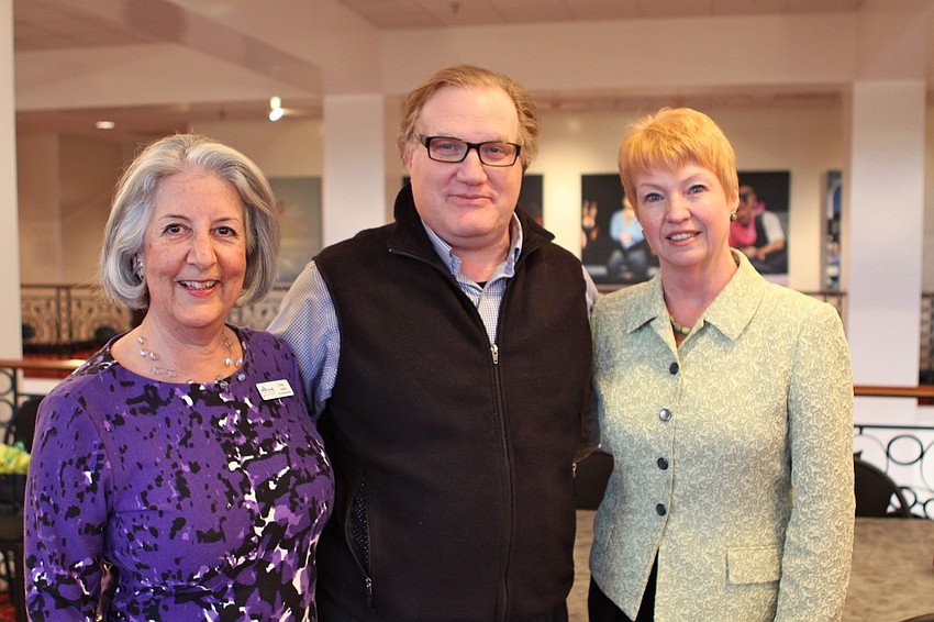 Lydia Landa, Dr. Jonathan Ellen and Mary Anne Servian