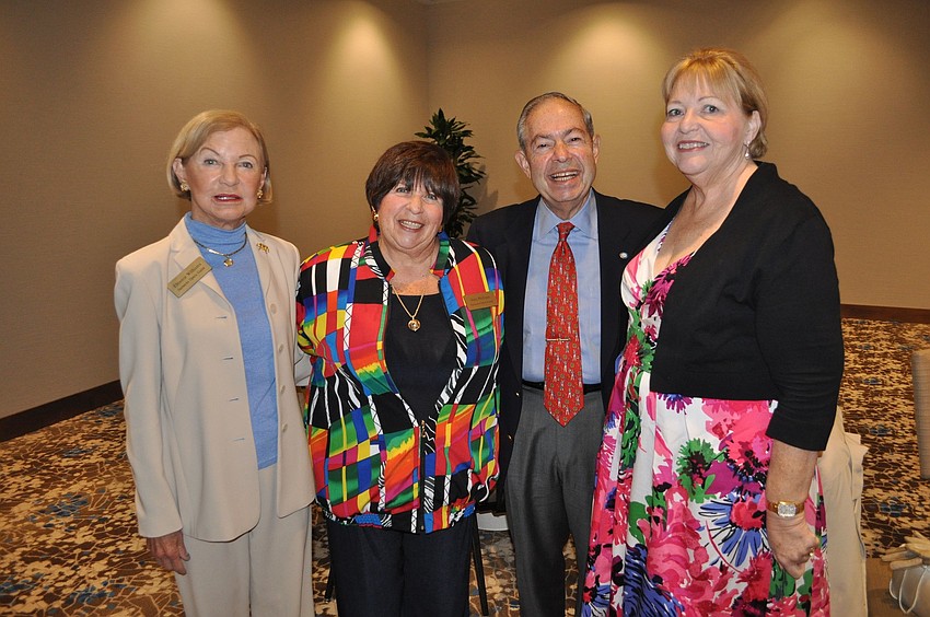Eleanor Williams, Suzy and Peter Phillipes and Linda Moretti