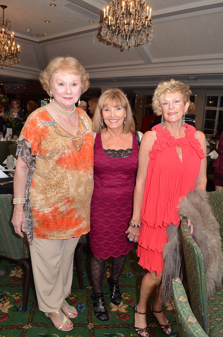 Mellonie Smicklas, Elise Matthes and Karen Flanigan