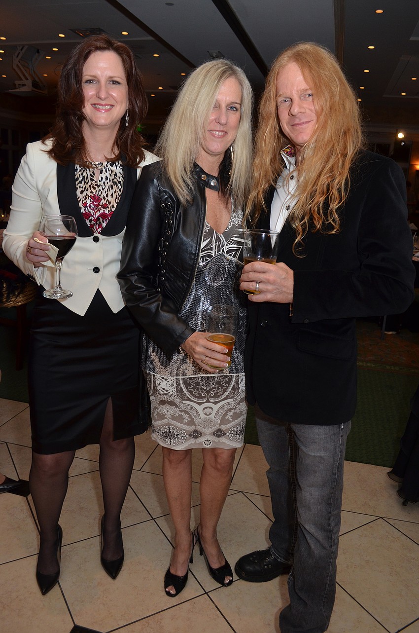 Brenda Zimmerman, Dr. Anne Hyle and Mike Luther