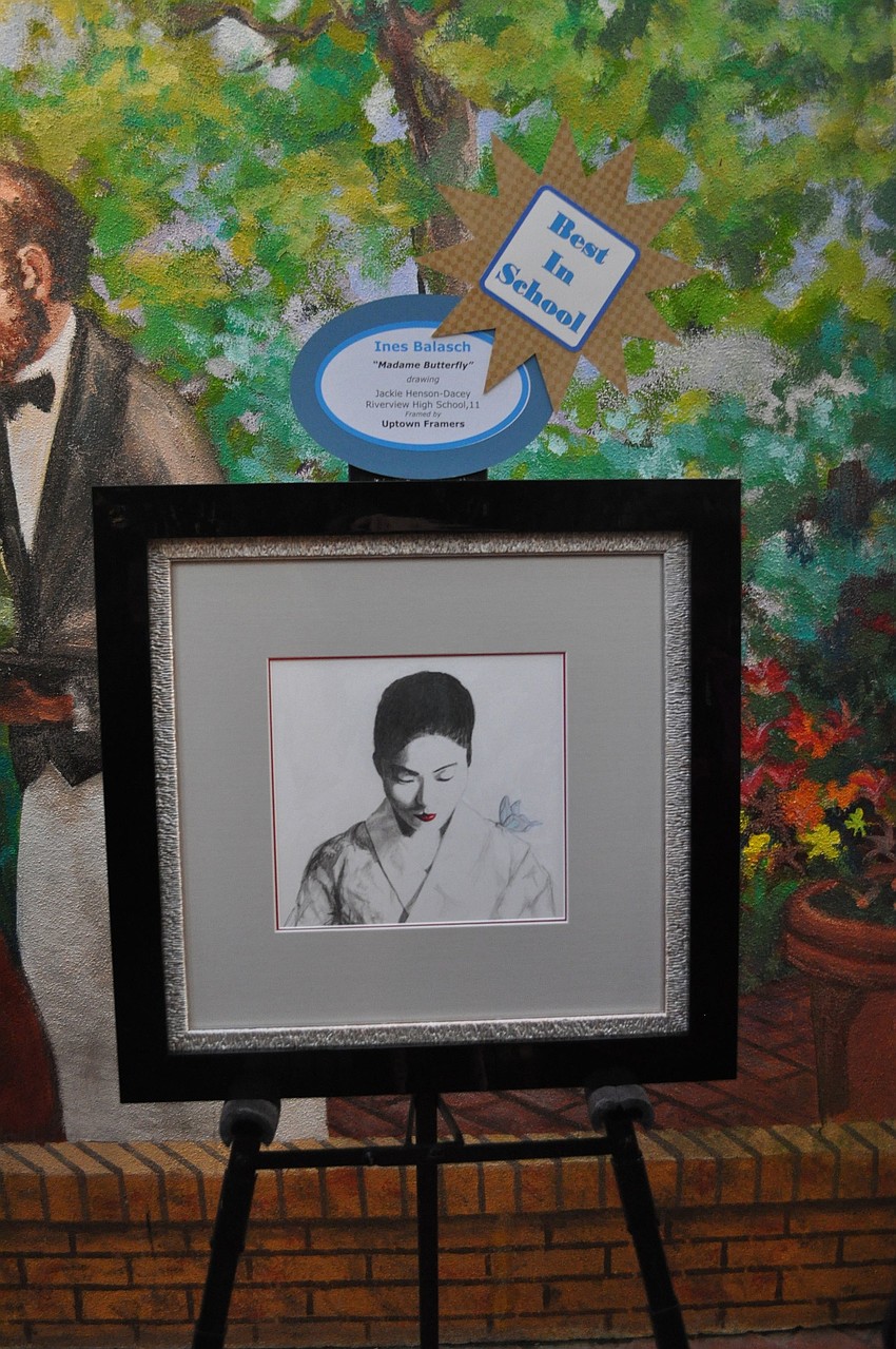 Ines Balaschâ€™s piece â€œMadame Butterflyâ€.