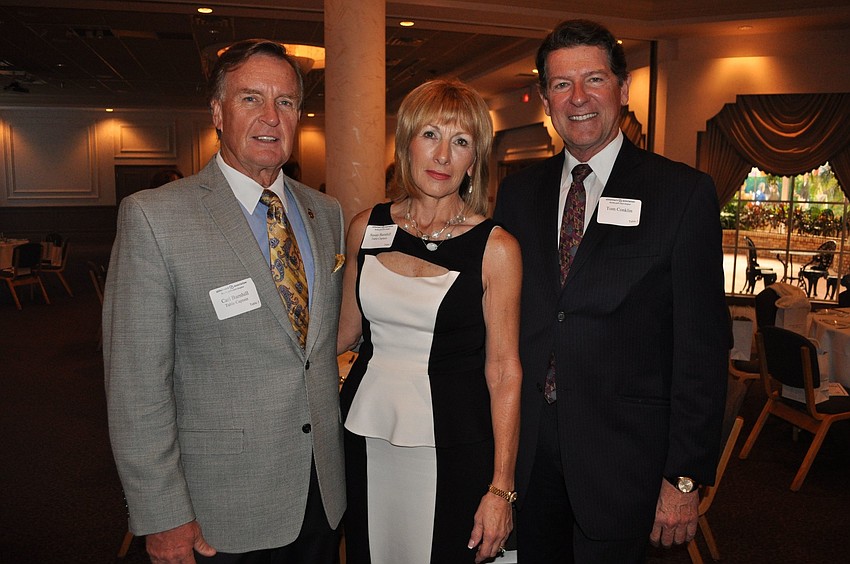 Carl and Susan Barnhill with Tom Conklin