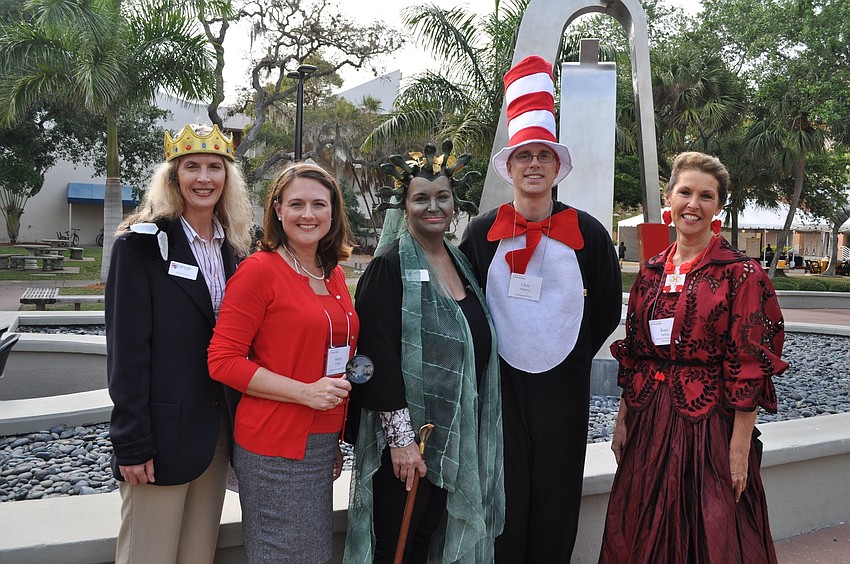 Susan Borozan, Stacey Corely, Lucy Halasz, Chris Osborne and Kay McHan