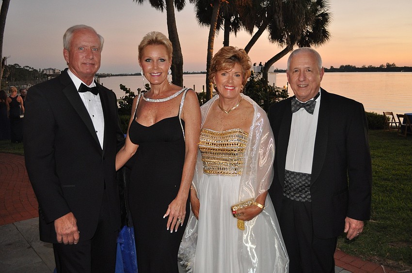 Craig and Sharon Lewis with Anita and Sidney Holec