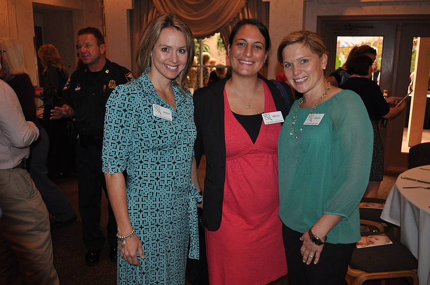 Wendy Norman, Rebecca Lockwood and Meredith Piazza