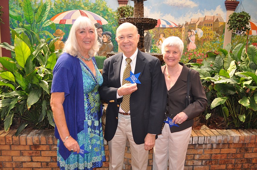 Heidi Sankes with Tom and Pat Tyler