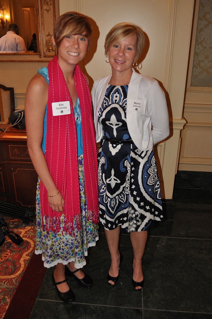 Kim Tomchinsky and Marci Sobczak