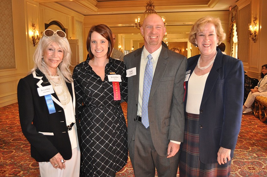 Beverley Albertson, Jennifer Rust, Scott Rockwell and Anne Garlington