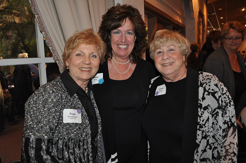 Fran Braverman, Nadia Ritter and Linda Lipson