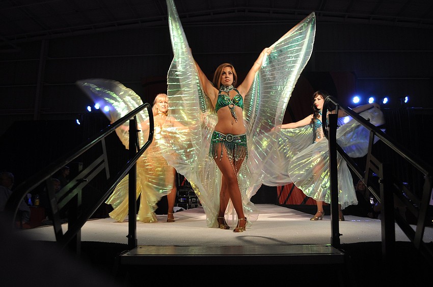 International Productions by Tahja performed prior to the beginning of the fashion show.