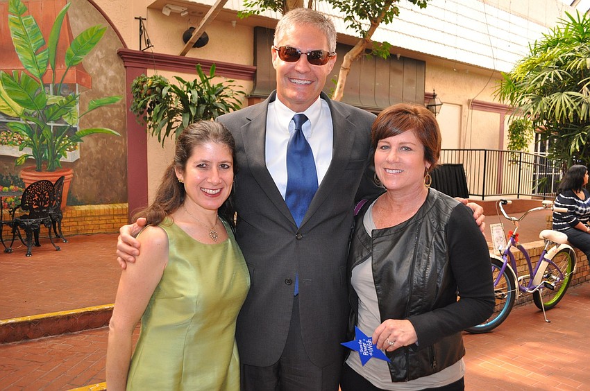 Saralyn and Alan Dorrill with Tina White