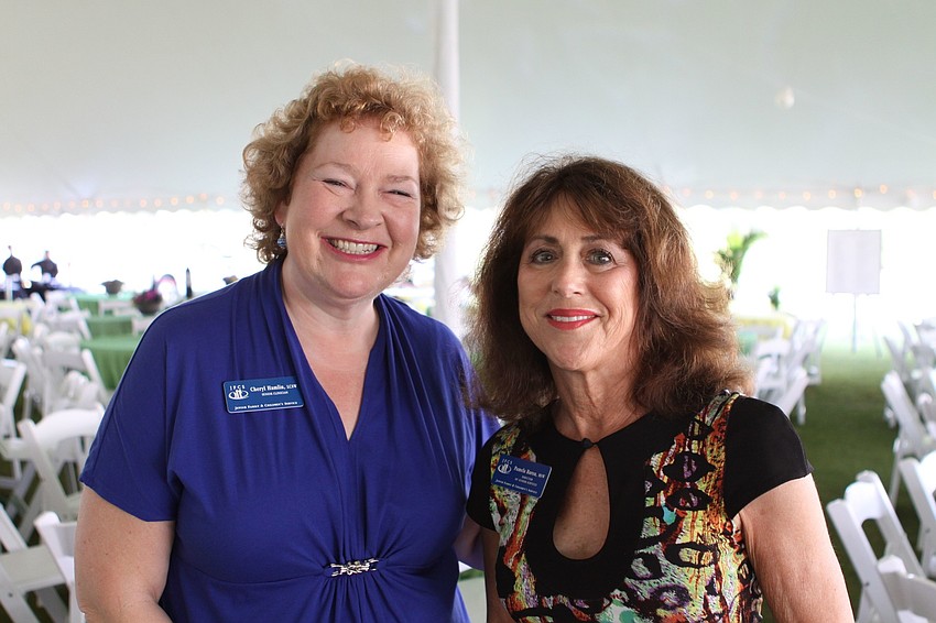 Cheryl Hamlin and Pamela Baron