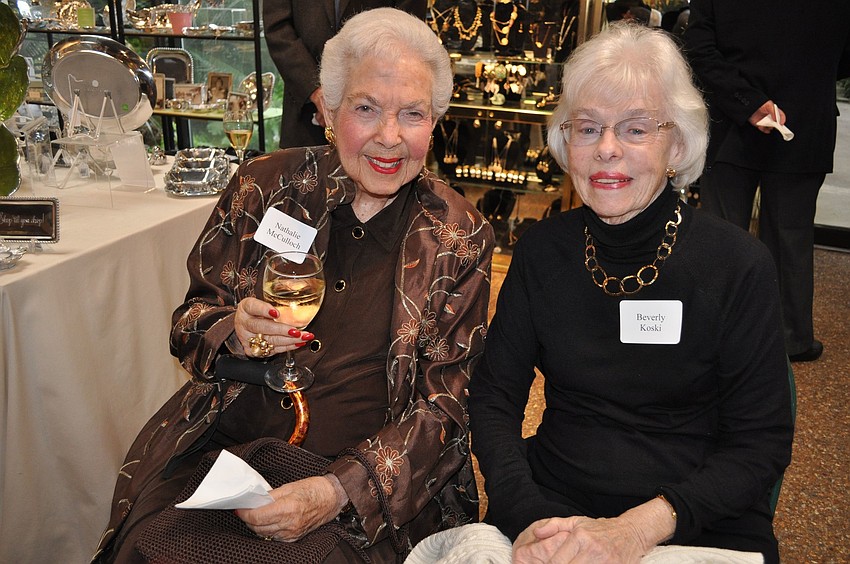 Nathalie McCulloch and Beverly Koski